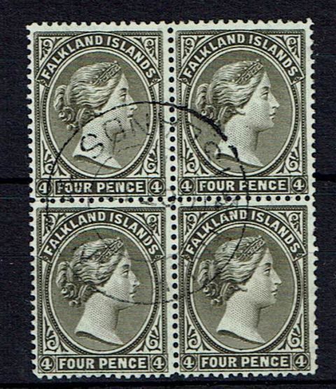 Image of Falkland Islands SG 12 FU British Commonwealth Stamp